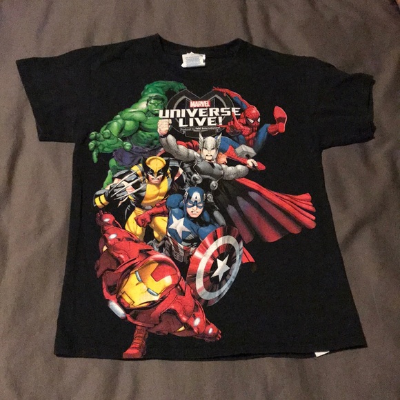 Marvel Universe Live Boys Tshirt 